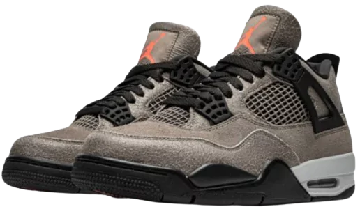 Side View of Jordan 4 Retro Taupe Haze